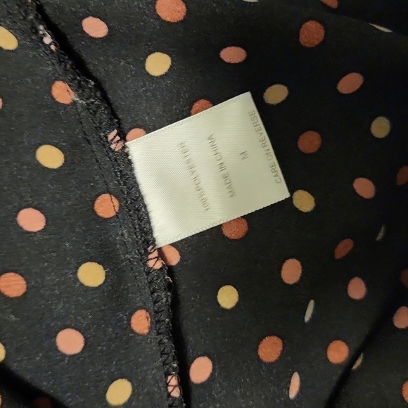 7th Avenue Design from New York and Company Pink/Black Polka Dot Blouse 
Lot I - Picture 4 of 4